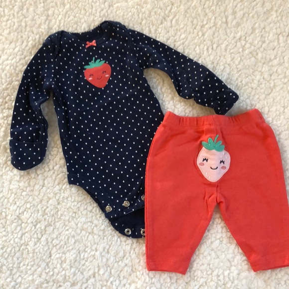 Carter's Other - Strawberry 🍓 Outfit